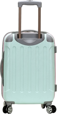 Uitbreidbare bagage met draaiwielen, veelkleurig, draagbaar 20 inch