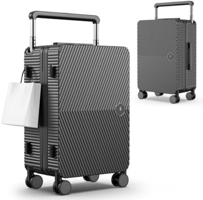 Draagbare bagage, harde koffer met 360° spinnerwielen, vliegtuigkoffer en Lsa-slot met dubbele rits.