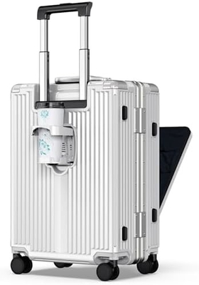 Draagbare bagage, harde koffer met 360° spinnerwielen, vliegtuigkoffer en Lsa-slot met dubbele rits.