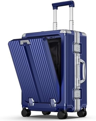 Draagbare bagage, harde koffer met 360° spinnerwielen, vliegtuigkoffer en Lsa-slot met dubbele rits.