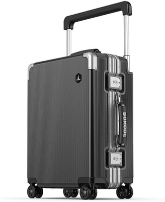 Draagbare bagage, harde koffer met 360° spinnerwielen, vliegtuigkoffer en Lsa-slot met dubbele rits.
