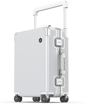 Draagbare bagage, harde koffer met 360° spinnerwielen, vliegtuigkoffer en Lsa-slot met dubbele rits.