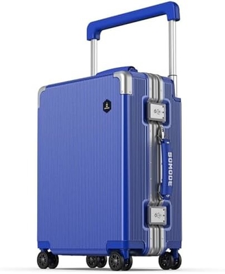 Draagbare bagage, harde koffer met 360° spinnerwielen, vliegtuigkoffer en Lsa-slot met dubbele rits.