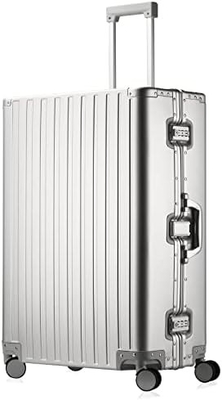 Aluminium bagage koffer (zilver, 20 inch Carry-on) Bezoek Sindermore Store