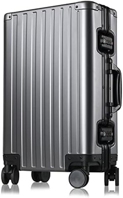 Aluminium bagage koffer (zilver, 20 inch Carry-on) Bezoek Sindermore Store