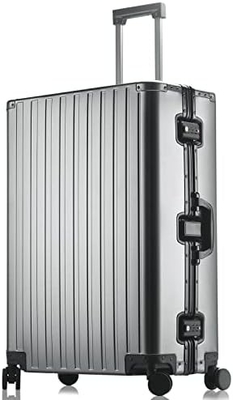 Aluminium bagage koffer (zilver, 20 inch Carry-on) Bezoek Sindermore Store