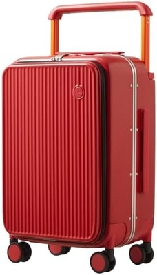 Luxe design rollende reis koffer PC Hardside met aluminium frame holle spinner wielen,