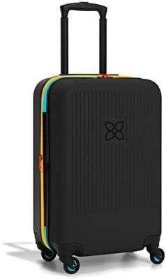 Duurzame koffer met anti-crush buitenste mesh compressie paneel en compressie riem ontworpen voor moeiteloos reizen