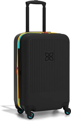 Duurzame koffer met anti-crush buitenste mesh compressie paneel en compressie riem ontworpen voor moeiteloos reizen