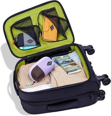 22 inch reis zachte bagage, duurzame bagage, koffers met wielen, lichte rollende bagage om mee te nemen,