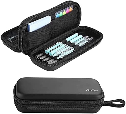 ProCase Pen Pencil Case, 2-laag EVA Zipper Pencil Box Pouch Grote capaciteit Stationery Storage Organizer voor school