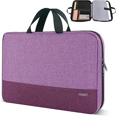 Laptophoesje, 15,6 inch TSA Laptoptas Laptopmouw Waterdicht Computerhoesje Laptop Draagtas