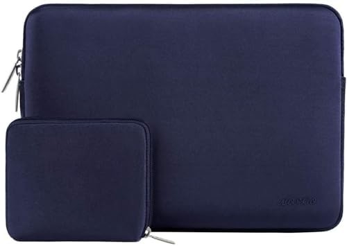 Laptopmouw Compatibel met MacBook Air/Pro, 13-13.3 inch Notebook, Neopreen Tas met kleine behuizing, Abrikoos
