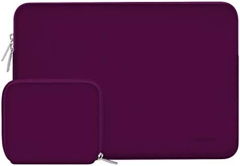 Laptopmouw Compatibel met MacBook Air/Pro, 13-13.3 inch Notebook, Neopreen Tas met kleine behuizing, Abrikoos