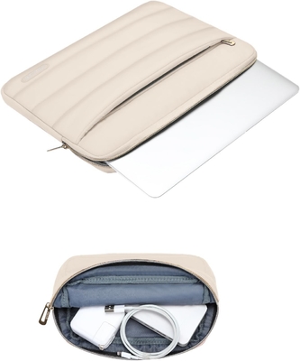 Geschikt voor MacBook Air/Pro, 13-13,3-inch laptop, geschikt voor MacBook Pro 14-inch polyester horizontale verpakking met kleine