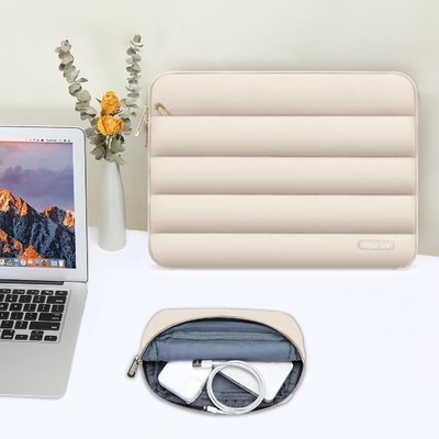 Geschikt voor MacBook Air/Pro, 13-13,3-inch laptop, geschikt voor MacBook Pro 14-inch polyester horizontale verpakking met kleine