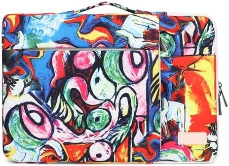 Beschermende laptop behuizing zak, Laptop cover met handvat en kofferband voor iPad 12,9 inch, MacBook Pro Air 13&quot;