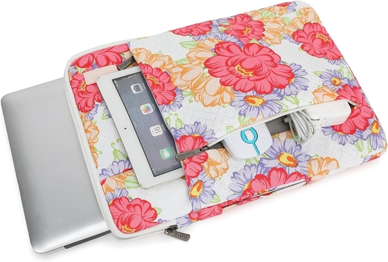 Beschermende laptop behuizing zak, Laptop cover met handvat en kofferband voor iPad 12,9 inch, MacBook Pro Air 13&quot;