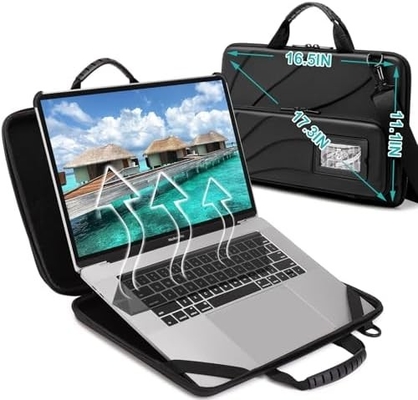 BUG 14.2-15.6 inch laptop behuizing Hard Shell, beschermende laptop draagtas met stand voor warmteafvoer