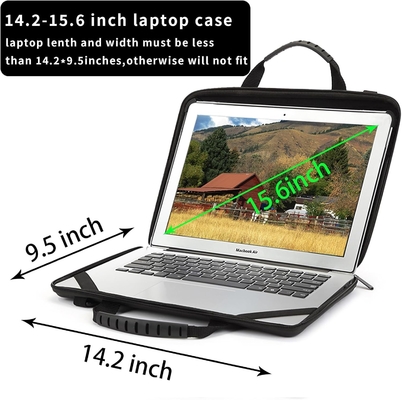 BUG 14.2-15.6 inch laptop behuizing Hard Shell, beschermende laptop draagtas met stand voor warmteafvoer