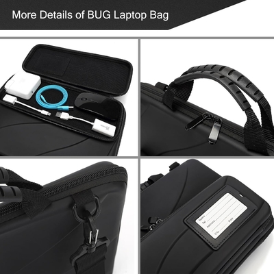 BUG 14.2-15.6 inch laptop behuizing Hard Shell, beschermende laptop draagtas met stand voor warmteafvoer