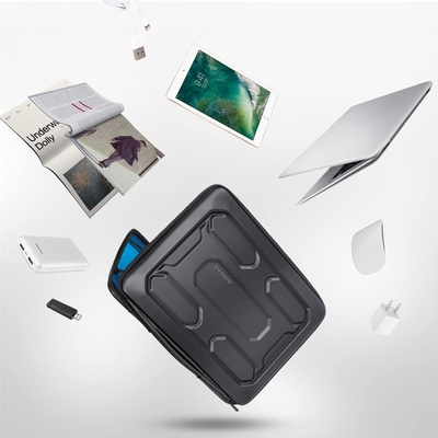 13.3-inch laptophoesje met handvat Schokbestendig computertas Waterdicht EVA beschermende koffer 13-13.3-inch laptop