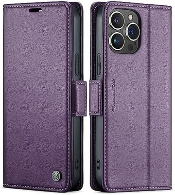 QLTYPRI Wallet Cover voor iPhone 13/14, [RFID-blokkerende] creditcard slothouder voor schokbestendige bescherming van telefoonhoes