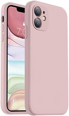 Compatibel met iPhone 11 Hoesje, Verbeterd Vloeibare Silicone met [Vierkant Randen] [zachte Anti-Scratch Microfiber Lining]