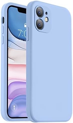 Compatibel met iPhone 11 Hoesje, Verbeterd Vloeibare Silicone met [Vierkant Randen] [zachte Anti-Scratch Microfiber Lining]