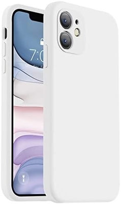 Compatibel met iPhone 11 Hoesje, Verbeterd Vloeibare Silicone met [Vierkant Randen] [zachte Anti-Scratch Microfiber Lining]