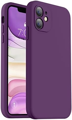 Compatibel met iPhone 11 Hoesje, Verbeterd Vloeibare Silicone met [Vierkant Randen] [zachte Anti-Scratch Microfiber Lining]