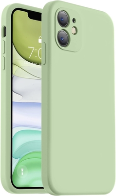 Compatibel met iPhone 11 Hoesje, Verbeterd Vloeibare Silicone met [Vierkant Randen] [zachte Anti-Scratch Microfiber Lining]