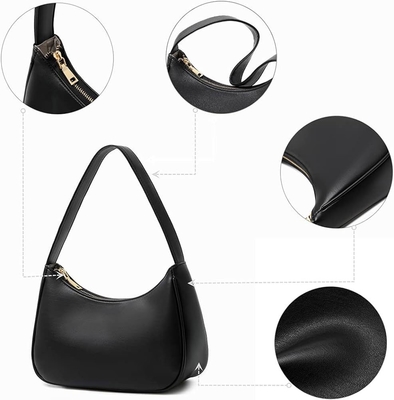 Schoudertassen voor vrouwen, schattig Hobo Tote Handtas Mini Clutch Tas met rits sluiting