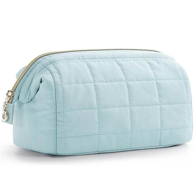 Puffy Cosmetic Pouch Cosmetic Bag ontworpen met een opgeblazen materiaal dat zo zacht als duurzaam is