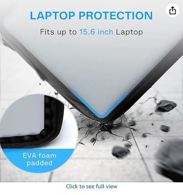 Laptop Bag, 15.6 Inch Briefcase Men, Lockable Computer Bag Work Bag, Water-Repellent Shoulder Messenger Bag Travel Office Business