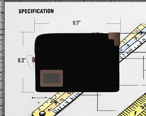 Geldtas, Notaris tas met slot, 2 sleutels, Waterdichte documententas, Geldtas met rits, 11,7 x 8,3 inch, Depositotassen en reisetui beschermen paspoort, contant geld, cheques, creditcards