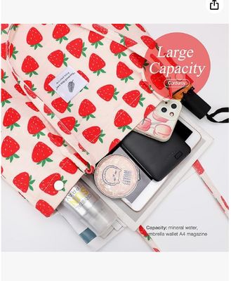 Tote vrouwen Meisjes, grote capaciteit Corduroy herbruikbare boodschappen schoudertas met binnenkant