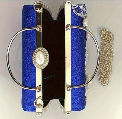 New Elegant Rhinestone Bead Decor Dinner Bag, Party, Wedding Women's Evening Handbag, Vintage Style Small Prom Bag