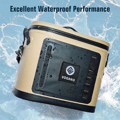 Soft Cooler - Insulated Leak-Proof Cooler Bag with Waterproof Zipper | 28 Can Portable Ice Chest for Camping, Beach, Travel, Picnic, Fishing