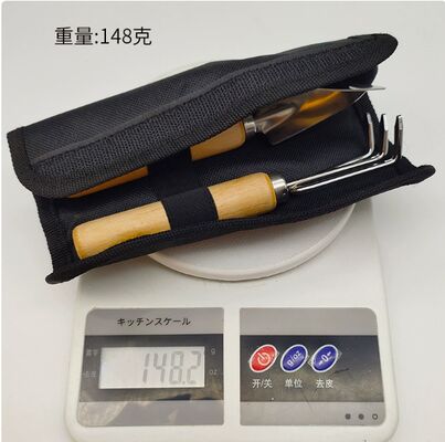 Children's gardening tools - wooden handle multi-functional shovel, rake, spade, soil loosening tool, garden and landscaping supplies, household planting tools, balcony planting, flower planting