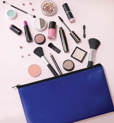 Betere kantoorproducten 6 Pack, Zippered Security Bank Deposit Bag, Leatherette, Cash Bag, Coin Bag, Utility Bag, Blauw