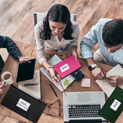 Money Bags with Zipper for Cash | 11.25" x 6.25" | 7 Colors | Bank Deposit Bags, Cash Pouches with Zipper, Cash Register bag