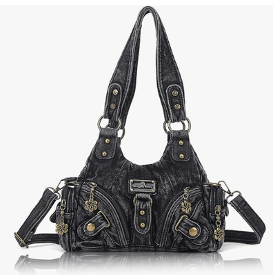 Handtassen voor vrouwen Kleine zwervers schoudertassen Vagen leer multi-pocket Tote tas met rits