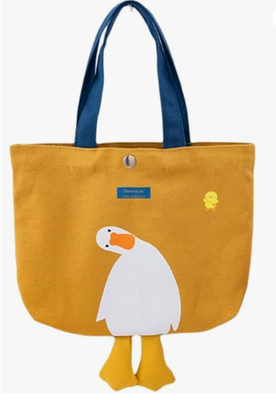 Schattige doek tas - Grafische tas voor lunch en boodschappen