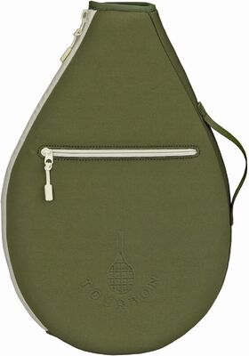 Neopreen gepolsterd tennis racket tas beschermhoesje met zak.