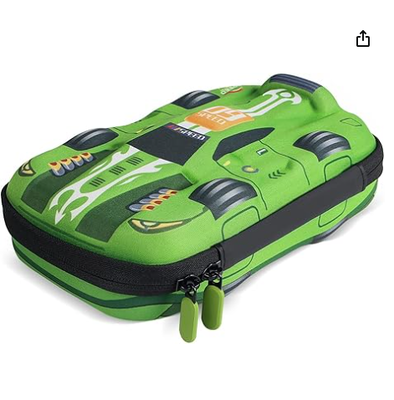 rockpapa Grote capaciteit Sport Racing Car Pencil Case, Pencil Box, Storage Box voor schoolkinderen Jongens Tieners Kinderen Meisjes