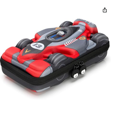 rockpapa Grote capaciteit Sport Racing Car Pencil Case, Pencil Box, Storage Box voor schoolkinderen Jongens Tieners Kinderen Meisjes