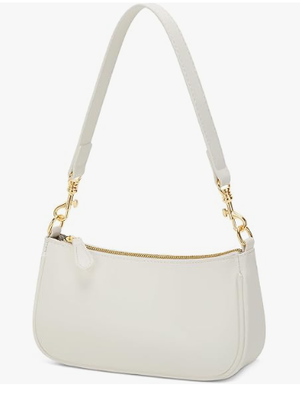 Kleine zwarte portemonnee voor dames, schattige mini schoudertas met ritssluiting | 2 afneembare riemen, retro onderarmtasjes, klassieke crossbody tas, handtas voor dames