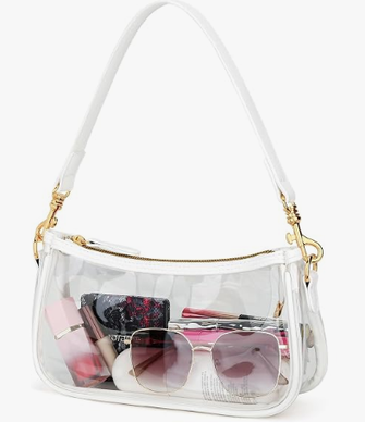 Kleine zwarte portemonnee voor dames, schattige mini schoudertas met ritssluiting | 2 afneembare riemen, retro onderarmtasjes, klassieke crossbody tas, handtas voor dames