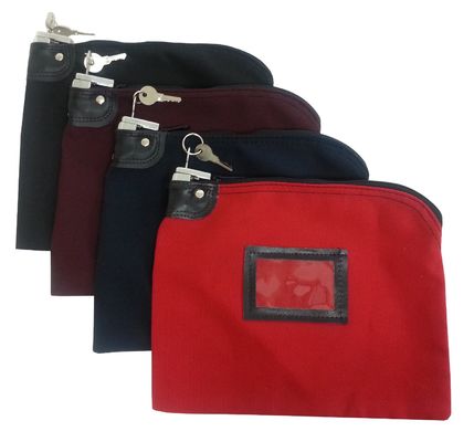 De stofdichte Nylon de Ritssluitingsbank van 70D doet In reliëf makend Logo Zippered Coin Purse in zakken